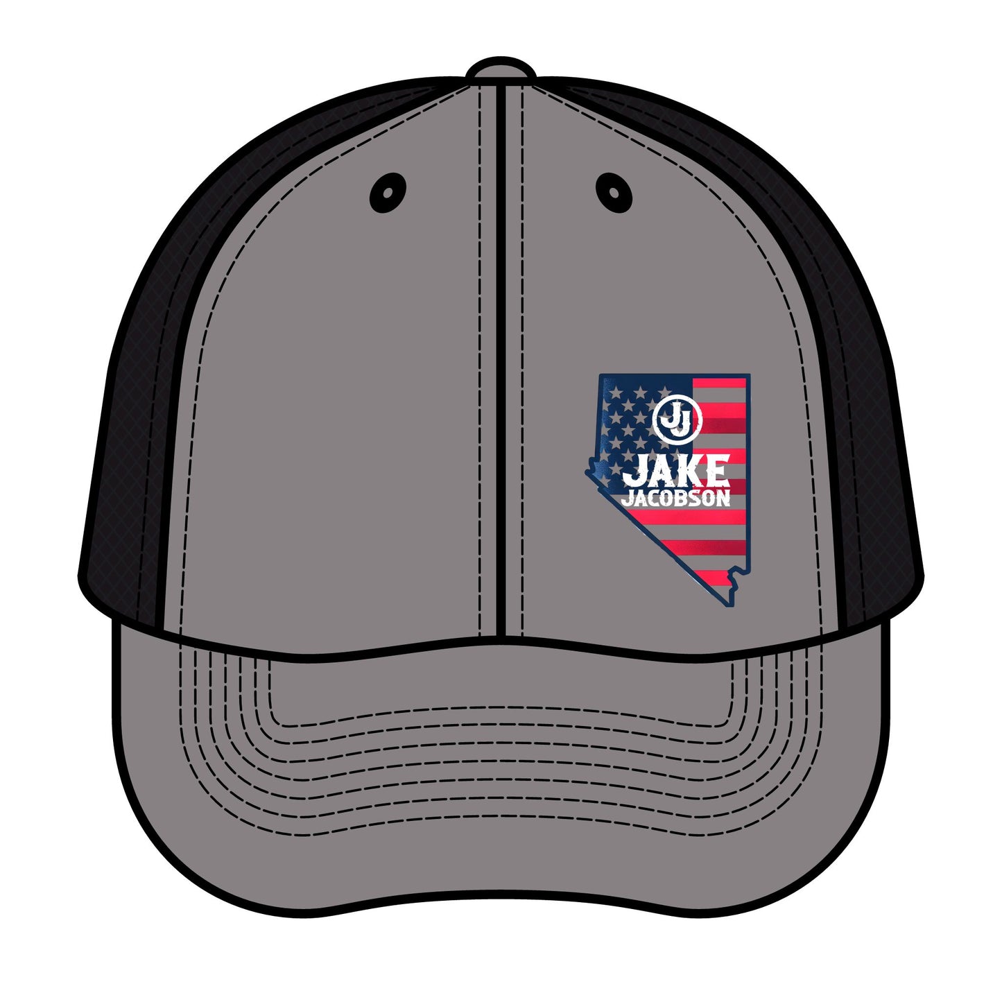 Retro Trucker Home Means Nevada Hat
