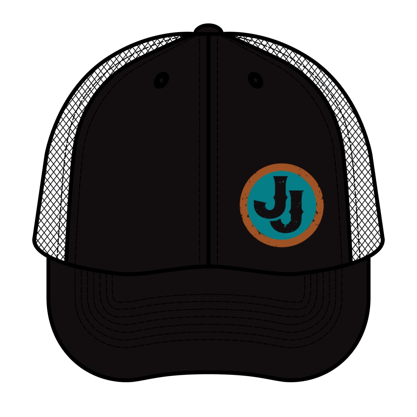 Retro Trucker Hat with JJ Logo