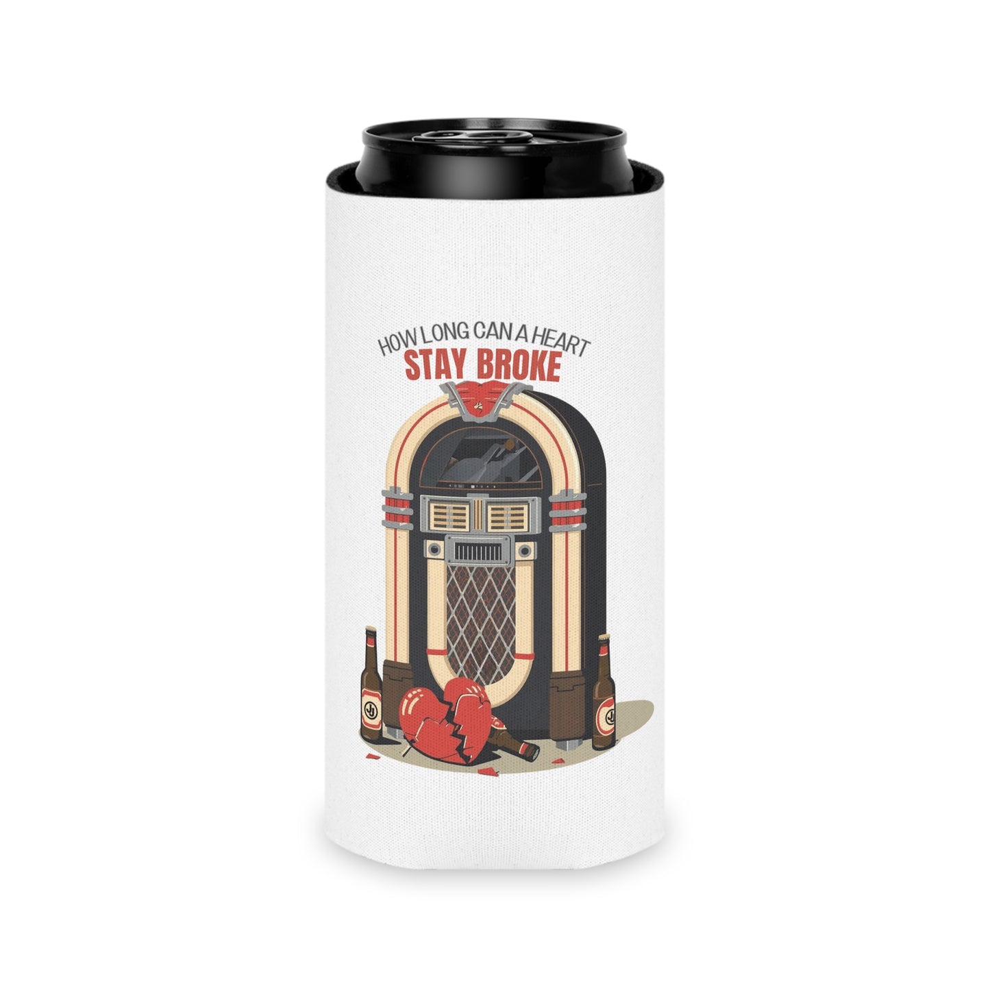 Heartbroke Can Cooler